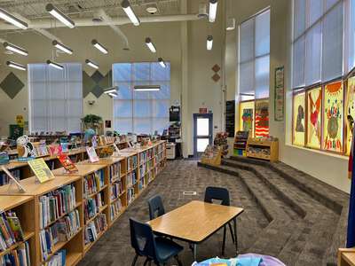 Booker - Kermit R. Sr. Elementary School Library in Las Vegas