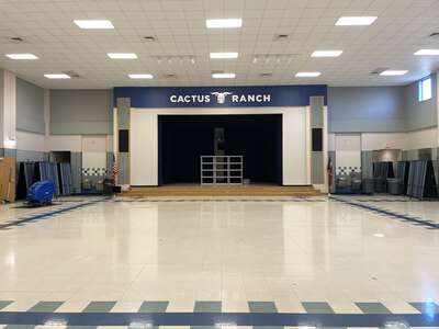 Cactus Ranch Elementary School Cafeteria in Round Rock