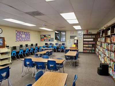 Margaret Heath Elementary School Library in Baldwin Park