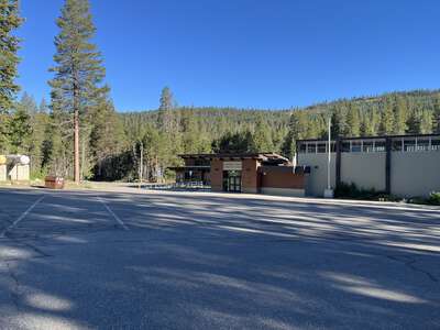 Donner Trail Elementary School Parking Lot in Kingvale