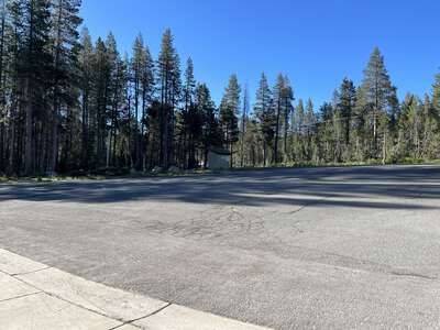 Donner Trail Elementary School Parking Lot in Kingvale