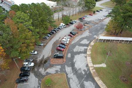 Salem Elementary School Parking Lot in Virginia Beach