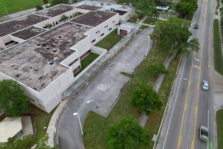 Stirling Elementary School Parking Lot - West in Hollywood