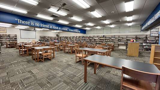 Tropic Isles Elementary School Library in North Fort Myers