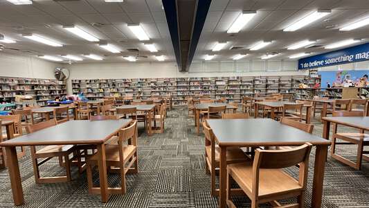 Tropic Isles Elementary School Library in North Fort Myers