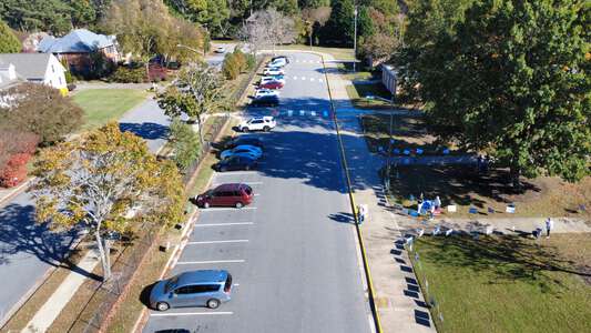 Independence Middle School Parking Lot - Front in Virginia Beach 2