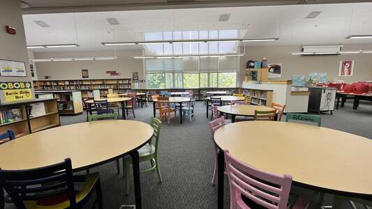 Madison Middle School Library in Eugene