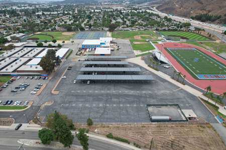 Ganesha High School Parking Lot in Pomona 2