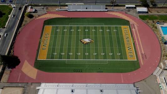 Eisenhower High School Football Stadium in Rialto 2