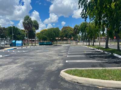 Holmes Elementary School Parking Lot in Miami