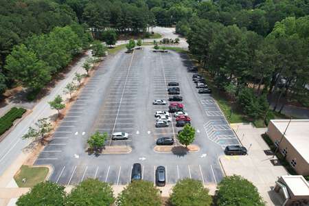 Creekland Middle School Parking Lot - Front in Lawrenceville 2