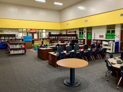 Westwood Elementary School Library in Springdale