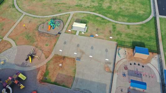Midwest City Elementary School Outdoor Basketball Courts in Midwest City 2