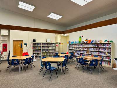 Fremont Elementary School Library in Fresno