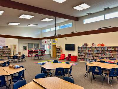 Fremont Elementary School Library in Fresno