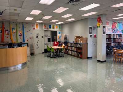 W. J. Bryan Elementary School Library in North Miami