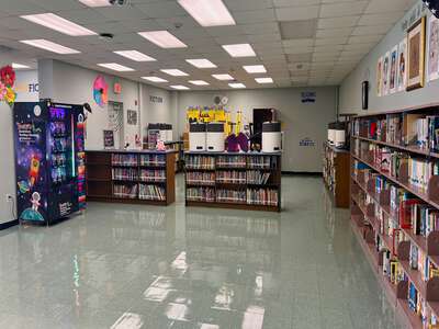 W. J. Bryan Elementary School Library in North Miami