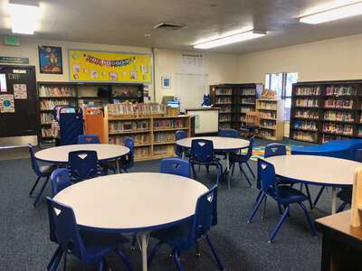 Beamer Park Elementary School Library in Woodland