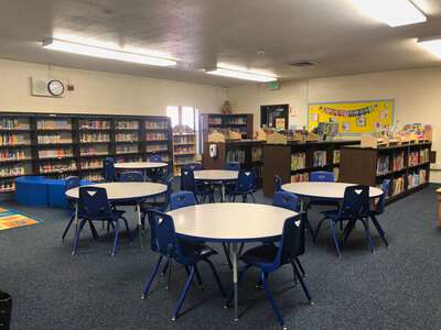 Beamer Park Elementary School Library in Woodland