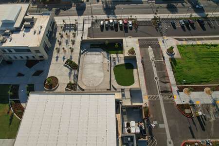 Francine and Murray Farber Educational Campus Outdoor Area in Fresno