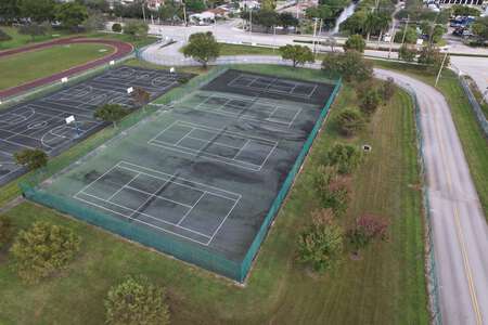 Pines Collegiate Academy 6-12 Tennis Courts in Pembroke Pines 2