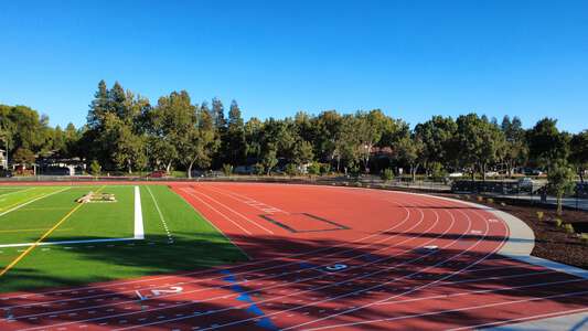 Pleasanton Middle School Track in Pleasanton