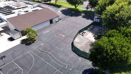 Early Childhood Learning Center Outdoor Area in Irvine