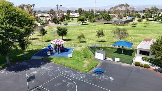 Early Childhood Learning Center Outdoor Area in Irvine