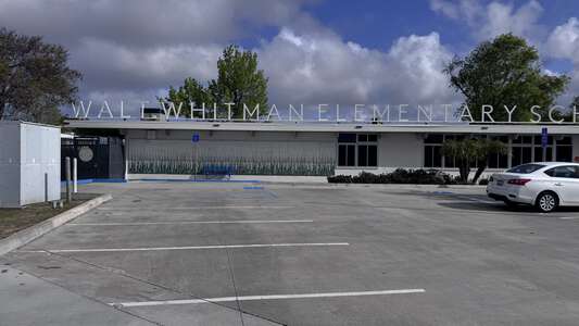 Whitman Elementary School Parking Lot in San Diego