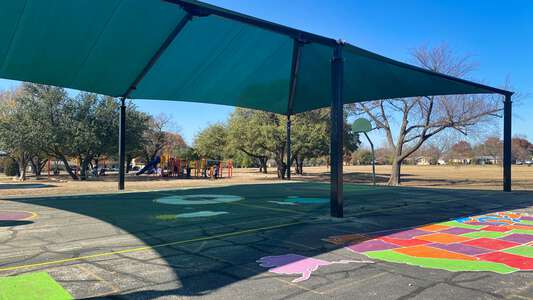 Wooten Elementary School Outdoor Basketball Courts in Austin