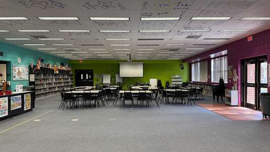 Cotee River Elementary School Library in New Port Richey