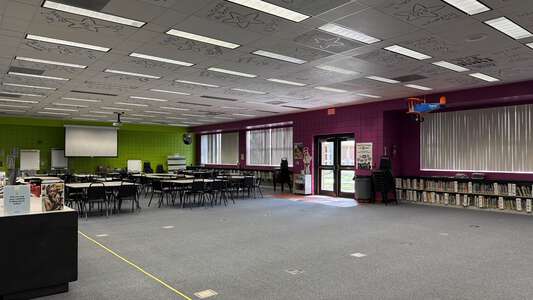 Cotee River Elementary School Library in New Port Richey