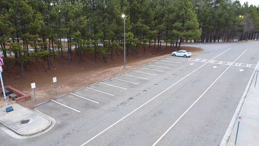 Archer High School Parking Lot- Front in Lawrenceville 2