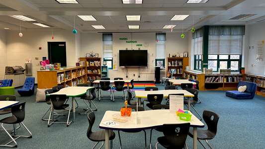 Lynnhaven Elementary School Media Center in Virginia Beach