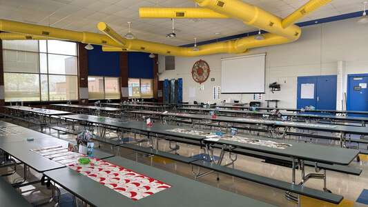 Colvin Elementary School Cafeteria in Wichita
