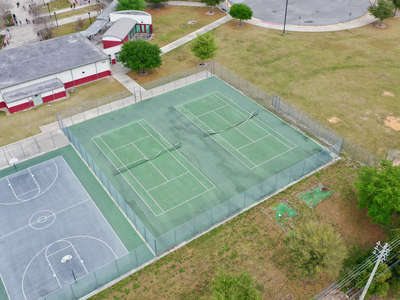 Memorial Middle School Tennis Courts in Orlando
