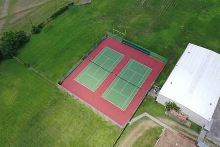 Stovall Middle School Tennis Courts in Houston