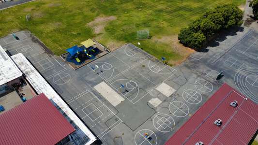 Kimball Elementary School Outdoor Basketball Courts in Antioch