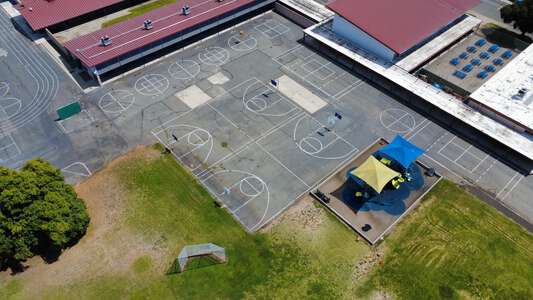 Kimball Elementary School Outdoor Basketball Courts in Antioch
