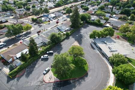 Sutter Elementary School Parking Lot - Front in Antioch