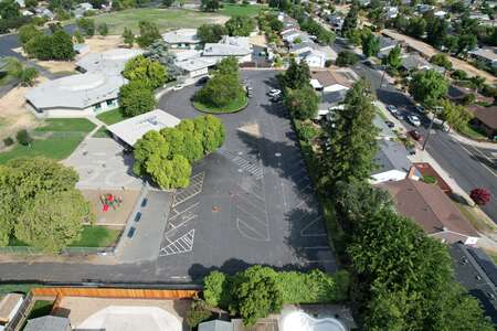 Sutter Elementary School Parking Lot - Front in Antioch