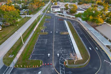 Orangewood Elementary School Parking Lot  in Fort Myers