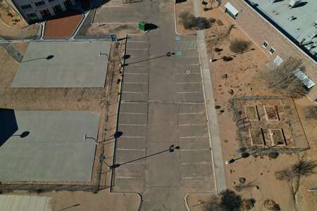 Parking Lot - Basketball Courts