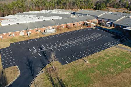 South Forsyth Middle School Parking Lot 3 in Cumming