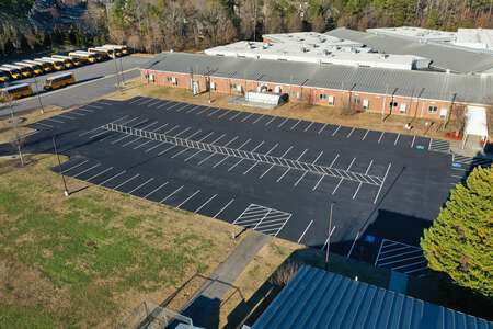 South Forsyth Middle School Parking Lot 3 in Cumming
