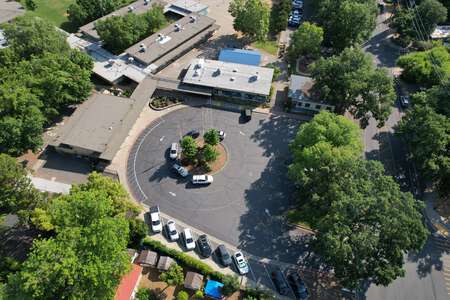 Parkview Elementary School Parking Lot in Chico