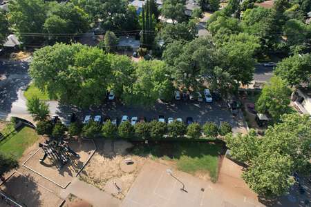 Parkview Elementary School Parking Lot in Chico