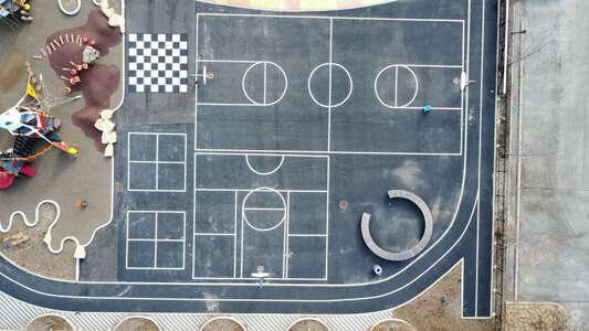 Pritzker - A.N. Pritzker School Outdoor Basketball Courts in Chicago