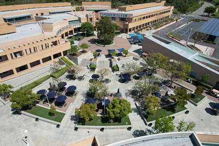 Northwood High School Oak Tree Quad in Irvine