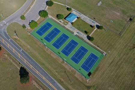 Cleveland High School Tennis Courts in Clayton